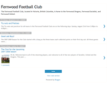 Tablet Screenshot of fernwoodfootballclub.blogspot.com