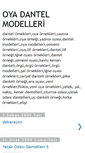 Mobile Screenshot of oyadantelmodellerimiz.blogspot.com