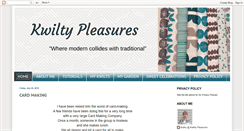 Desktop Screenshot of kwiltypleasures.blogspot.com