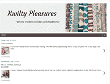 Tablet Screenshot of kwiltypleasures.blogspot.com