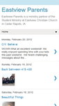 Mobile Screenshot of eastviewparents.blogspot.com