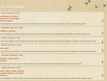 Tablet Screenshot of doofuswabbit.blogspot.com