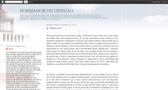 Desktop Screenshot of formadordeopiniao.blogspot.com