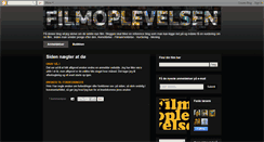 Desktop Screenshot of filmoplevelsen.blogspot.com