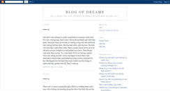 Desktop Screenshot of blogofdreams.blogspot.com