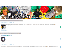 Tablet Screenshot of paralelocomcarinho.blogspot.com
