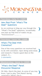 Mobile Screenshot of mstarchurchblog.blogspot.com