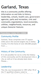 Mobile Screenshot of garlandtexas.blogspot.com