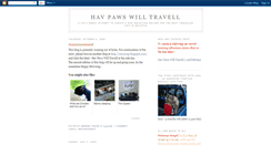 Desktop Screenshot of havpawswilltravell.blogspot.com