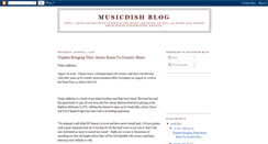 Desktop Screenshot of musicdishnetwork.blogspot.com