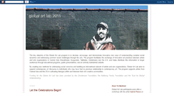 Desktop Screenshot of globalartlab2011.blogspot.com