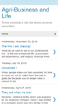 Mobile Screenshot of agribiznlife.blogspot.com