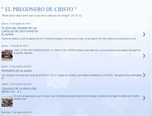 Tablet Screenshot of elpregonerodecristo.blogspot.com