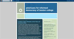 Desktop Screenshot of aidemocracybc.blogspot.com
