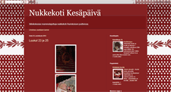 Desktop Screenshot of mummonkamari.blogspot.com