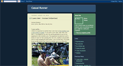 Desktop Screenshot of casual-runner.blogspot.com