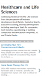 Mobile Screenshot of healthcareandlifesciences.blogspot.com