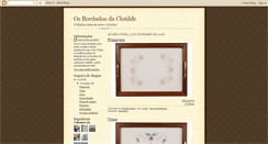 Desktop Screenshot of bordadosdaclotilde.blogspot.com