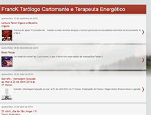 Tablet Screenshot of franck-tarologo-cartomante.blogspot.com