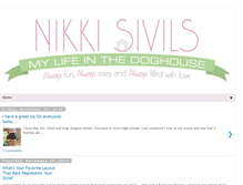 Tablet Screenshot of nikkisdoghouse.blogspot.com