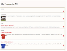 Tablet Screenshot of myfavouriteeleven.blogspot.com