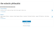 Tablet Screenshot of eclecticphilocalist.blogspot.com