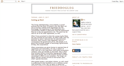 Desktop Screenshot of frieddogleg.blogspot.com