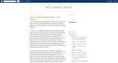 Desktop Screenshot of bulmediablog.blogspot.com