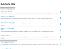 Tablet Screenshot of bulmediablog.blogspot.com