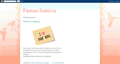 Desktop Screenshot of famunlissivu.blogspot.com