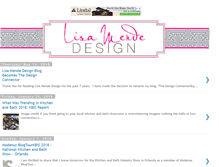 Tablet Screenshot of lisamendedesign.blogspot.com