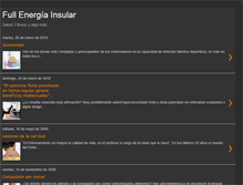 Tablet Screenshot of fullenergiainsular.blogspot.com