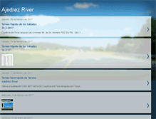 Tablet Screenshot of ajedrezriver.blogspot.com