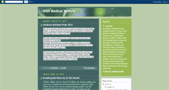 Desktop Screenshot of irishmedicalwriters.blogspot.com