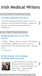 Mobile Screenshot of irishmedicalwriters.blogspot.com