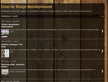 Tablet Screenshot of belsoepiteszet.blogspot.com