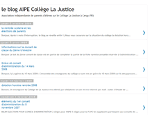 Tablet Screenshot of aipecollegejustice.blogspot.com
