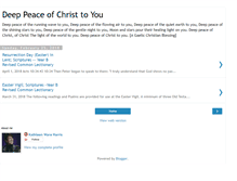 Tablet Screenshot of deeppeaceofchristtoyou.blogspot.com