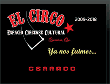 Tablet Screenshot of elcircoqueretaro.blogspot.com