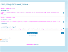 Tablet Screenshot of clubpenguinsupertrucos.blogspot.com