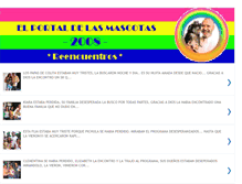 Tablet Screenshot of elportaldelasmascotas-reencuentros.blogspot.com