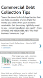 Mobile Screenshot of commercialdebtcollectiontips.blogspot.com