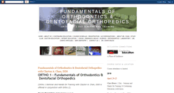 Desktop Screenshot of orthodonticsi.blogspot.com