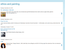 Tablet Screenshot of ethicsandpainting.blogspot.com