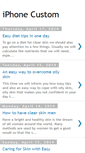 Mobile Screenshot of iphone-custom.blogspot.com