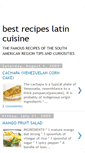 Mobile Screenshot of latinrecipes1.blogspot.com