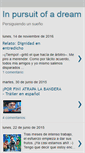 Mobile Screenshot of inpursuitofadream.blogspot.com