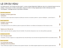 Tablet Screenshot of le-cri-du-veau.blogspot.com