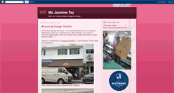 Desktop Screenshot of msjasminetay.blogspot.com