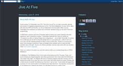 Desktop Screenshot of jiveat5.blogspot.com